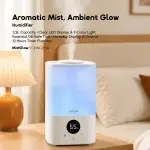 Oraimo MistGlow 3.2L Smart Humidifier with LED Display & 7-Color Ambient Light