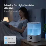 Oraimo MistGlow 3.2L Smart Humidifier with LED Display & 7-Color Ambient Light