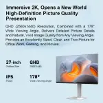 Oraimo VisionPad 2K 27-inch Computer Screen Monitor | 2K HD