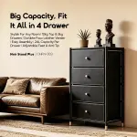 Oraimo Noir Stand Plus Spacious and Stylish Storage Dresser