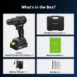 Oraimo MaxDrill 20V Cordless Versatile Power Drill Driver