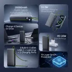 Oraimo PowerNova L22 20000mAh Power Bank With Lightning Cable