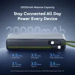 Oraimo PowerNova L22 20000mAh Power Bank With Lightning Cable