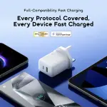 Oraimo PowerGaN 453 Compact Powerful 45W GaN Dual-Port Charger