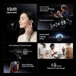 Oraimo SpaceBuds 2 AI Smart 45hrs Playtime True Wireless Earbuds